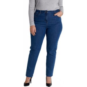 5-pocket stretch katoenen jeans met tailleband