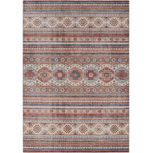 Vercai Rugs Fenix Collectie - Laagpolig Vloerkleed - Modern Tapijt met Vintage Ontwerp - Chenille - 120x180 cm