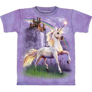 T-Shirt Mountain Artwear Unicorn Castle S - M