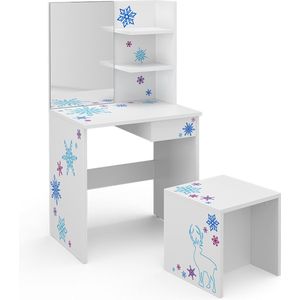 Vicco Schneeflocke Kinder kaptafel – 54.8 cm Wit