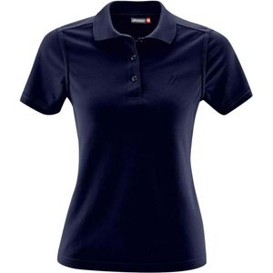 Maier Sports Ulrike Polo Met Korte Mouwen Blauw 2XL Vrouw