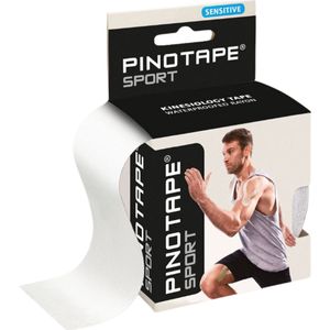 PINO - Kinesiotape Pro Sport - Sensitive - Fysio tape - Sporttape - White - Latex free