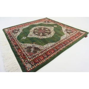 SusaStyle Wandkleed Mishawat – 70x70 cm – Perzisch design – Luxe woondecoratie met zijdezachte glans – Outlet