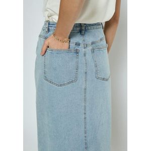 Peppercorn Fione Long Skirt Light Blue Wash