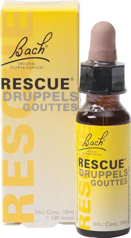 Bach - Rescue - Druppels - 10ml - Natuurlijke Ingrediënten