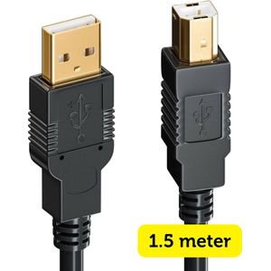 Garpex® Printerkabel - High Speed - USB 2.0 - Printkabel - 1.5 meter