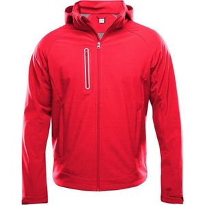 Milford softshell jacket heren rood xxl