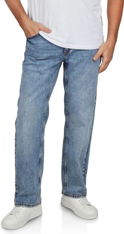 Mustang - Big Sur - Jeans - Blauw - Regular/Straight Fit
