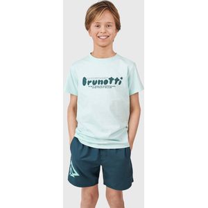 Brunotti Crunotos Jongens Zwem Short - Zwembroek - Groen - 176