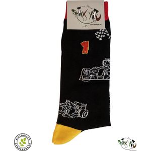 Sockyou sokken - 1 paar Formule 1 bamboe sokken - Maat 45-48