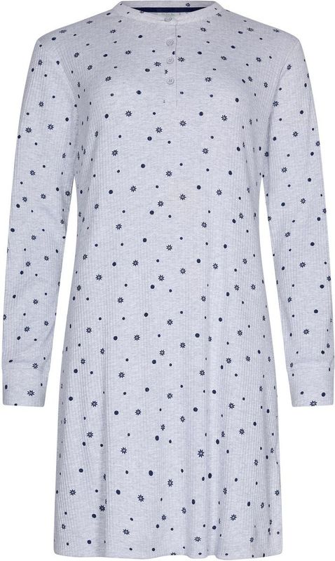 Rebelle - Silver Frost - Nachthemd - Grijs - Katoen/Polyester - Rib