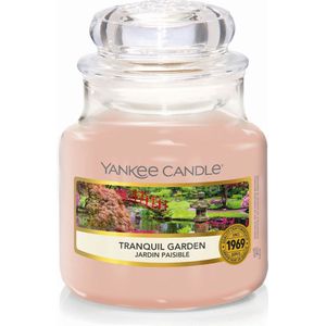 Yankee Candle Geurkaars Small Tranquil Garden - 9 cm / ø 6 cm