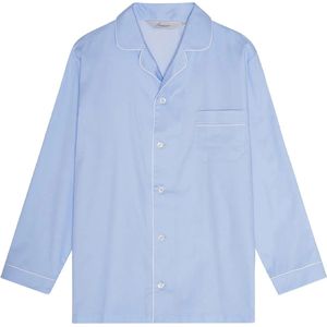 Superzachte Bio Katoenen Heren Pyjama - Twill Weving - Model Bern van Ambassador 1867 Lichtblauw - L