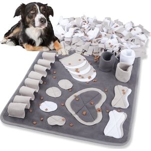 Snuffelmat voor hondenvoer Snuiven Voedermat Interactief speelgoed Bemoedigend natuurlijk foerageren Puzzel Stressverlichting Langzaam voeren voor honden