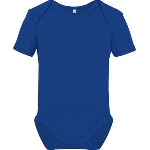 Romper met korte mouwen - Royal Blue - Maat 50/56 - Link Kids Wear
