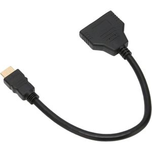 HD multimedia-interface splitter - professioneel ontwerp voor 1 naar 2 uit - geschikt voor 4K 3D en ultra HD - dvd-speler signaalrouter .
