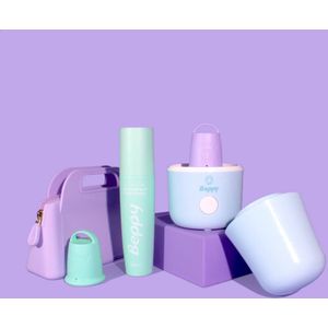 Beppy - Menstruatieset Wonder - 2 Menstruatiecups, Natural Cup Soap & Sterilizer