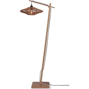 GOOD&MOJO Vloerlamp Zanzibar - Bamboe - 63x40x150cm - Modern - Staande lamp voor Woonkamer - Slaapkamer