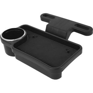 Autotafel met Bekerhouder voor Achterbank - Klaptafel voor Laptop en Telefoon