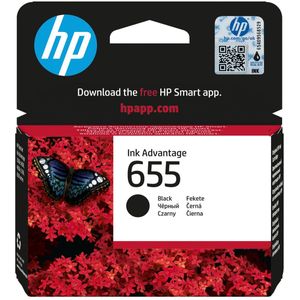 HP 655 Zwart inktcartridge