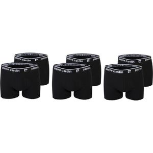 Pierre Cardin - Heren Boxershorts 6-Pack - Zwart - katoen - Maat M