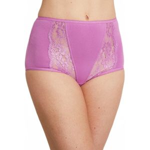 Kanten slip met hoge taille - set van 3