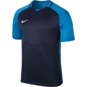 Nike Dry Team Trophy III  Sportshirt - Maat 128  - Unisex - donker blauw/blauw Maat S-128/140