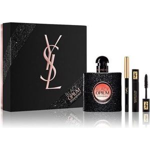 Yves Saint Laurent Black Opium Woman Edp Set 50 ml Vapo + Masc + Mat 20