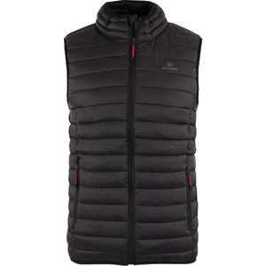Herenvest henry black m: sportief & ademend fleecevest
