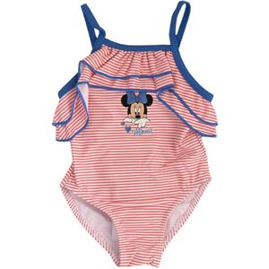 Disney Minnie Mouse Badpak - Baby - Rood - Maat 74 (12 maanden)