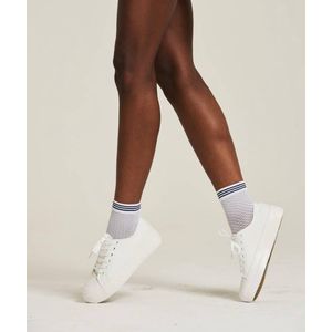 Pretty Polly Enkelsokje - Diamond Mesh Enkel Sokjes - One Size - Wit