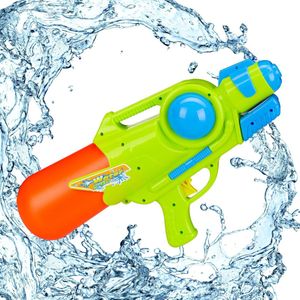 Relaxdays Waterpistool - Super Soaker Kinderen - Water Gun - 1 Liter Reservoir - Gekleurd