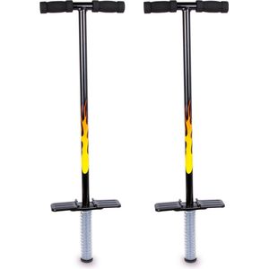 Duo Set: Small Foot Pogo Stick met Vlammen - Eindeloos Springplezier voor Kinderen!