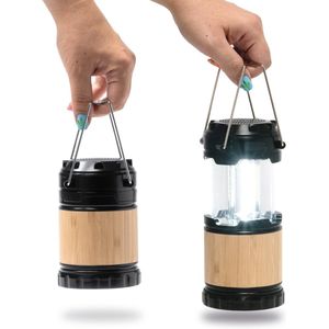 Lamp - Mosul - Draadloze Luidspreker - 3W - Bamboe