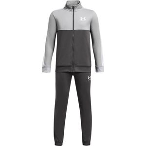 Under armour colorblock knit trainingspak in de kleur grijs.