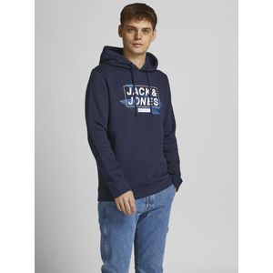 JACK&JONES - JCOSTAR SWEAT HOOD JAN 22 - Heren - Sweaters
