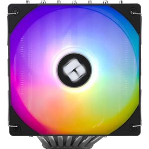 Thermalright Phantom Spirit 120 SE ARGB - Koeler voor processor 66.17 cfm - 1500 rpm - 25.6 dBA - 4-pin PWM - voor Intel LGA: 115X, 1200, 1700 - AMD AM4, AM5 - ARGB - Aluminium, Koper - zwart