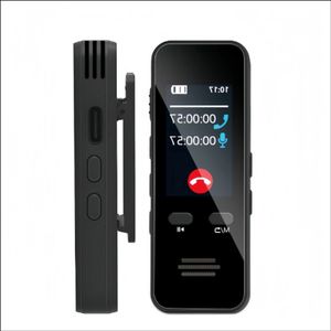 Bytelike 64GB Digitale Voice Recorder - Wachtwoordbeveiliging - Spraakgestuurd - Lange opnametijd - LCD-display - 20 uur batterijduur - Type-C snelladen - Compact en draagbaar