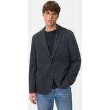 camel active - 2-knoops Colbert - Marineblauw - Katoenmix