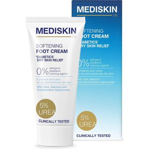 Mediskin Voetcrème - Voetencreme voor (Extreem) Droge Voeten - Voetverzorging vermindert Huidirritaties/Roodheid/Jeuk