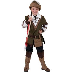 Verkleedpak Robin Hood jongen Forest Robin Hood 116 - Carnavalskleding