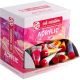 Acrylverf tac caribbean 12ml 100st assorti | Dispenser a 100 stuk