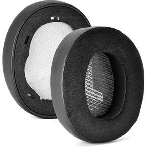 Vervangende oorkussentjes, oorkussens voor JBL E65 E65BTNC / Duet NC / LIVE650 BTNC LIVE660 BTNC headset (zwart/comfortabel fluweel)