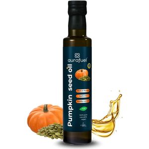 Pumpkin Seed Oil - 100% puur, natuurlijk & vegan - Pompoenpitolie - Styrian - Oostenrijk - Pompoenzaad - Capsules - 250ml