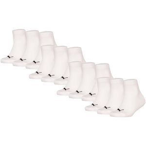 Puma - Sokken Plain Quarter - 12-pack - Sportsokken