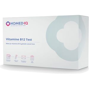 Homed-IQ - Vitamine B12 Test - Thuistest - Gecertificeerd Laboratorium - Laboratorium Test