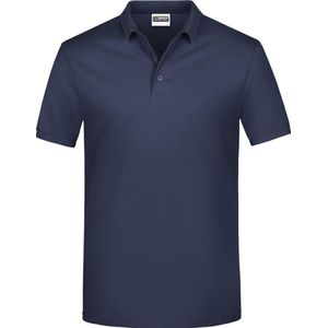 James And Nicholson Heren Basis Polo Shirt (Marine)