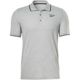 Reebok - Identity Piqué - Poloshirt - Grijs - Korte Mouw