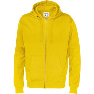 Cottover HOODIE FULL ZIP MAN - GOTS GECERTIFICEERD 141010 - Geel - 4XL