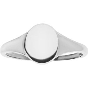 Silver Lining ring Signet ovaal 925 zilver